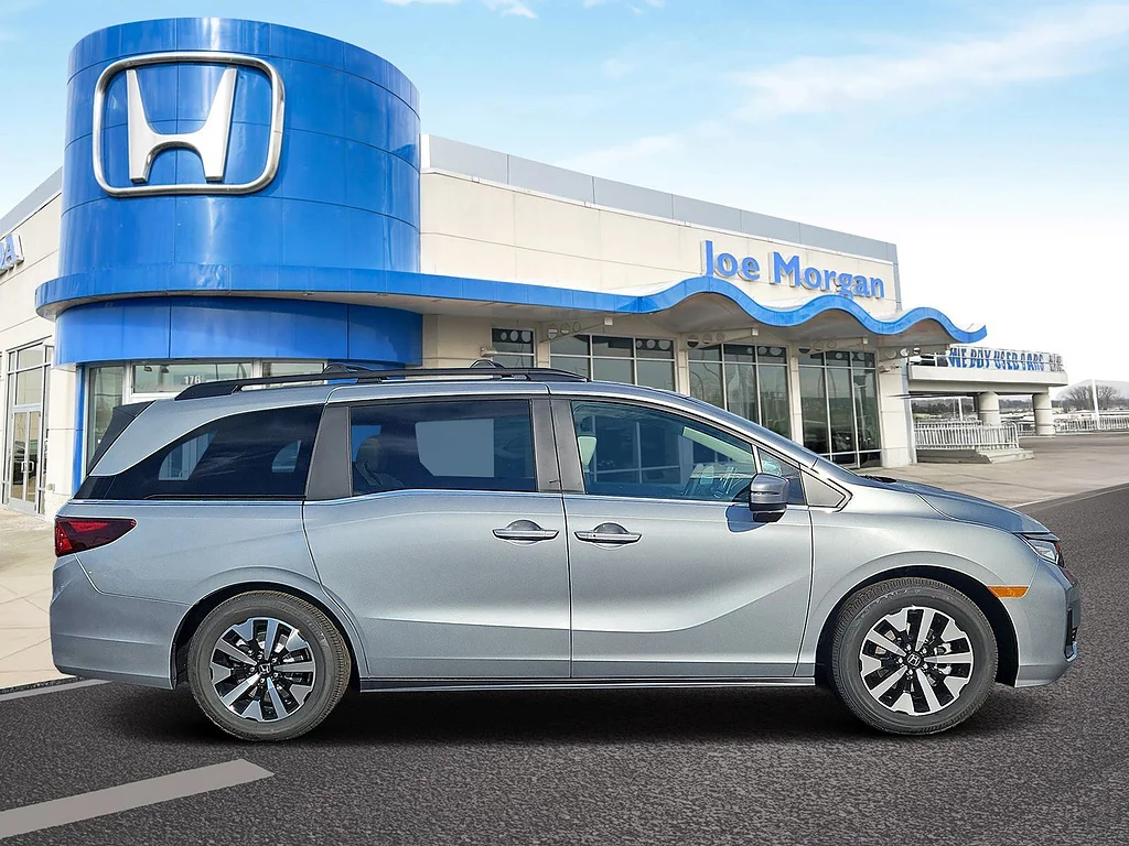 New 2027 Solar Silver Metallic Honda EX-L image 3