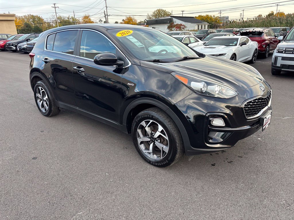 Used 2020 Red Kia LX image 7