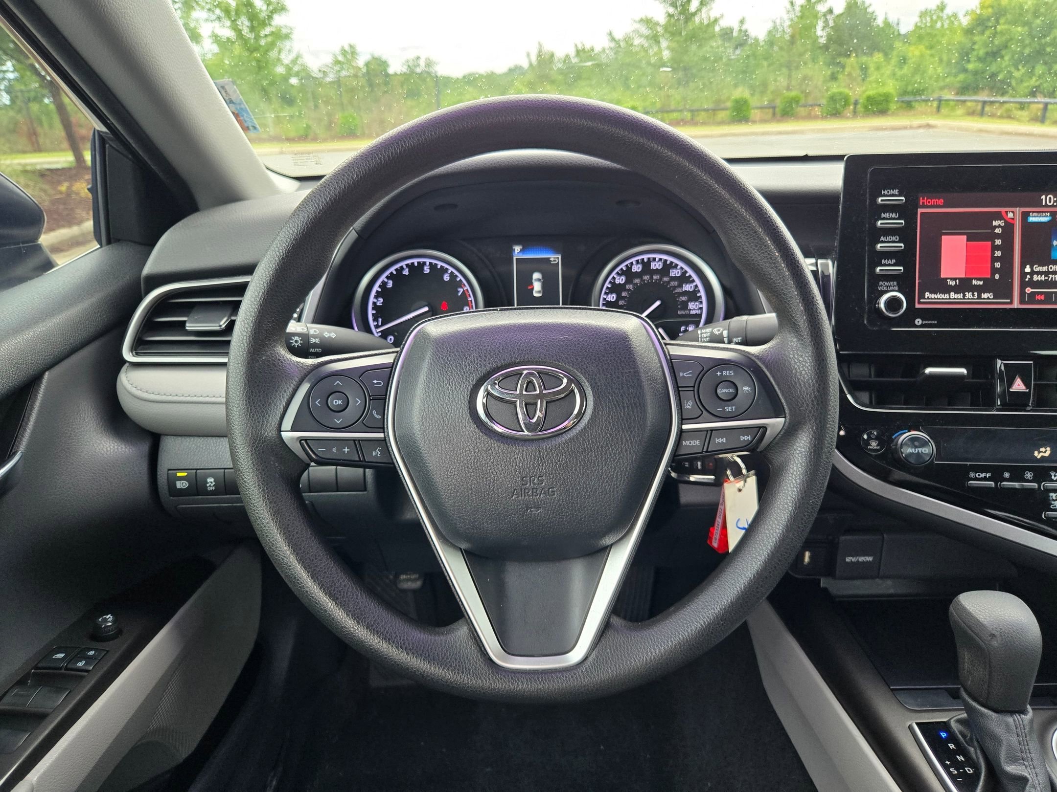 Used 2022 PREDAWN GRAY MI Toyota LE image 26