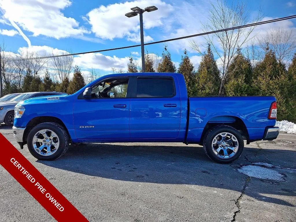 Used 2022 Hydro Blue Pearlcoat Ram Big Horn image 6