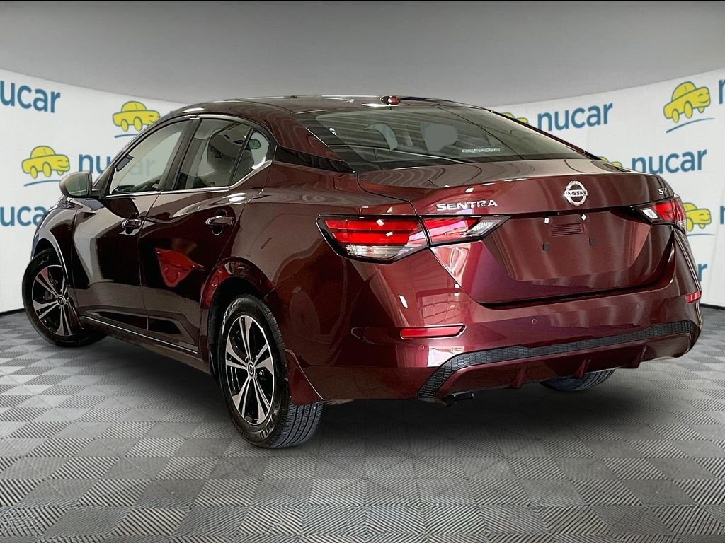 Certified Used 2021 Red Nissan SV image 4