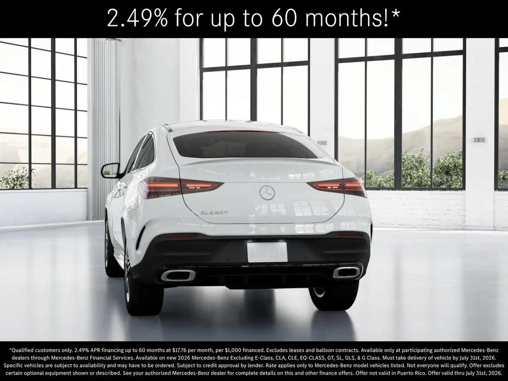 New 2026 Polar White Mercedes-Benz GLE 450 image 68