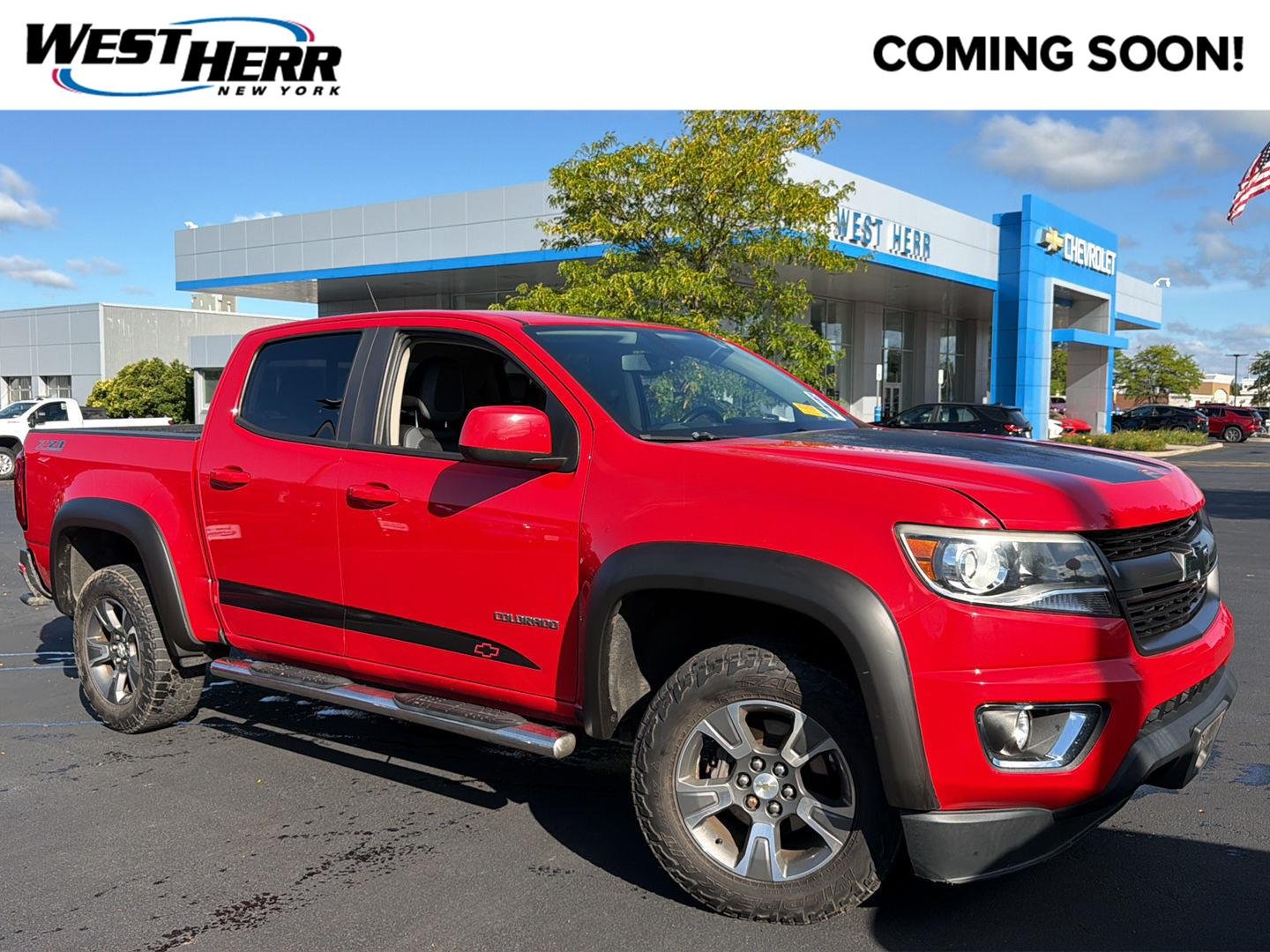 Used 2016 Red Hot Chevrolet 4WD Z71 image 1