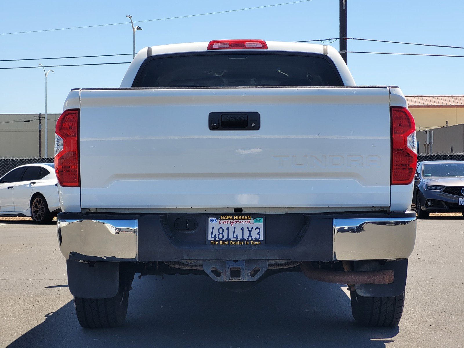 Used 2017 Super White Toyota SR5 TRD image 5
