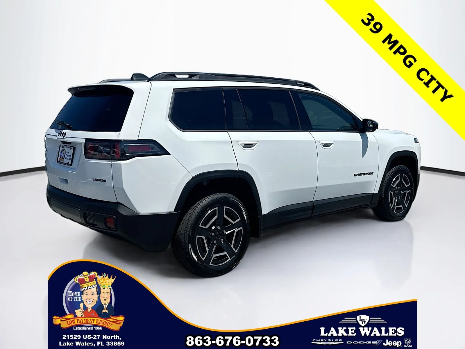New 2026 Bright White Clear-Coat Exterior Paint Jeep  image 6