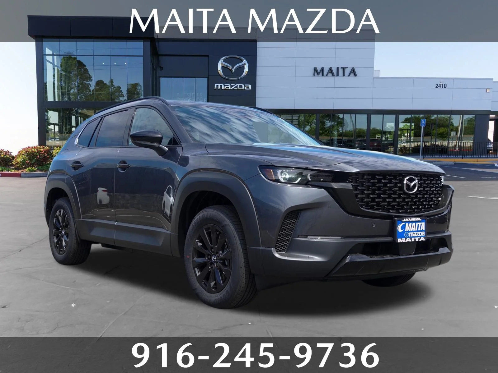 New 2026 Machine Gray Metallic Mazda Premium image 1