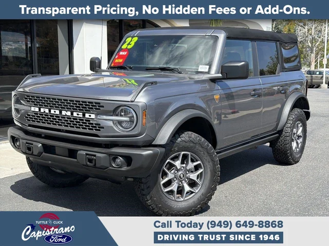 2023 Ford Bronco Badlands