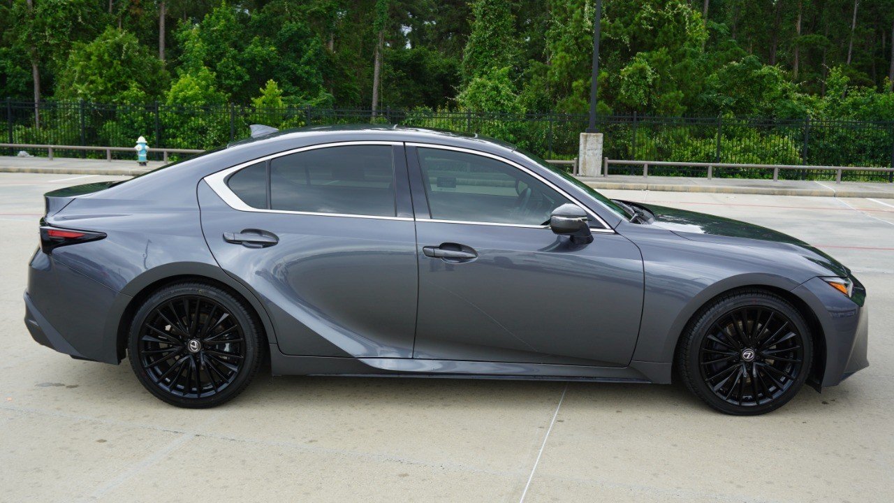 Certified Used 2023 CLOUDBURST GRAY Lexus IS 300 image 4