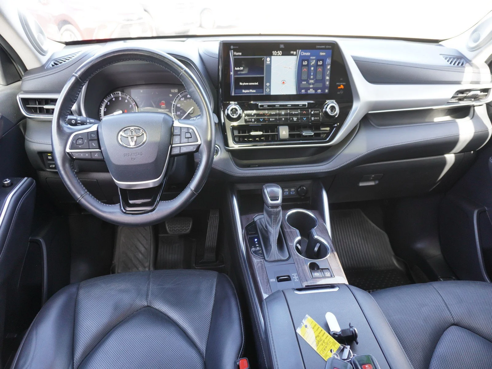 Certified Used 2022 Midnight Black Metallic Toyota Platinum image 2