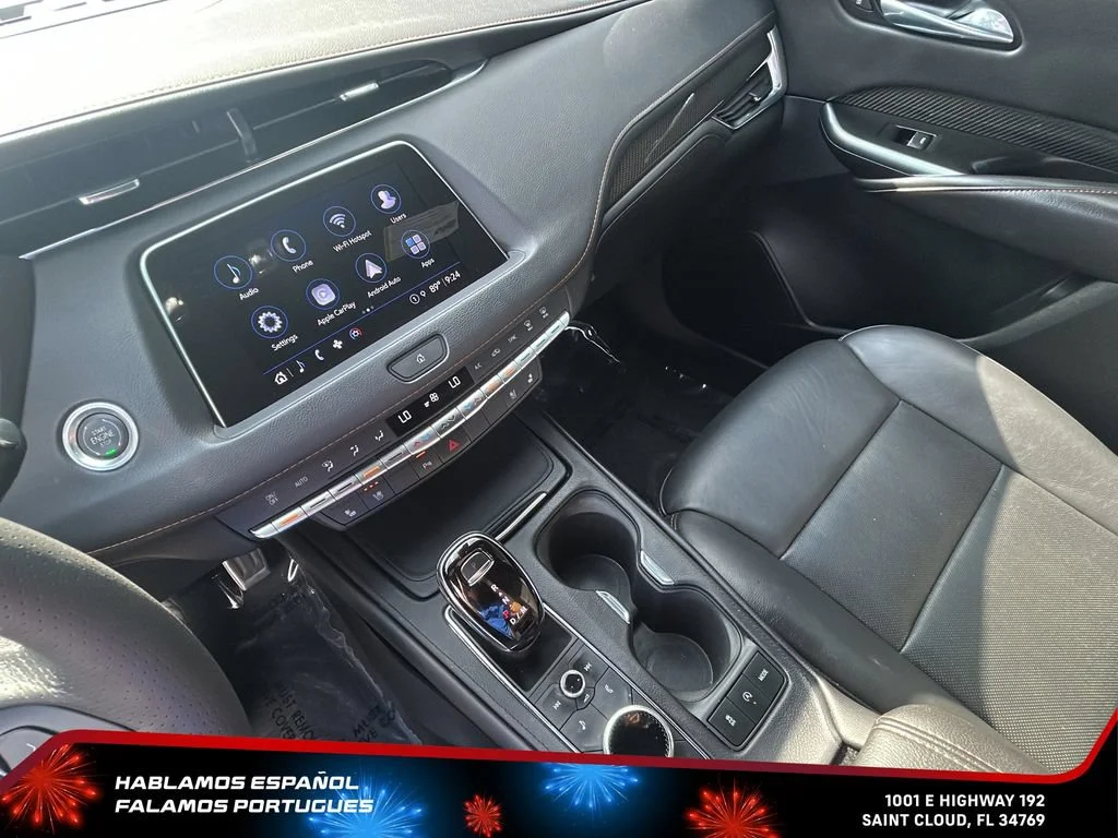 Used 2022 Stellar Black Metallic Cadillac Sport image 24