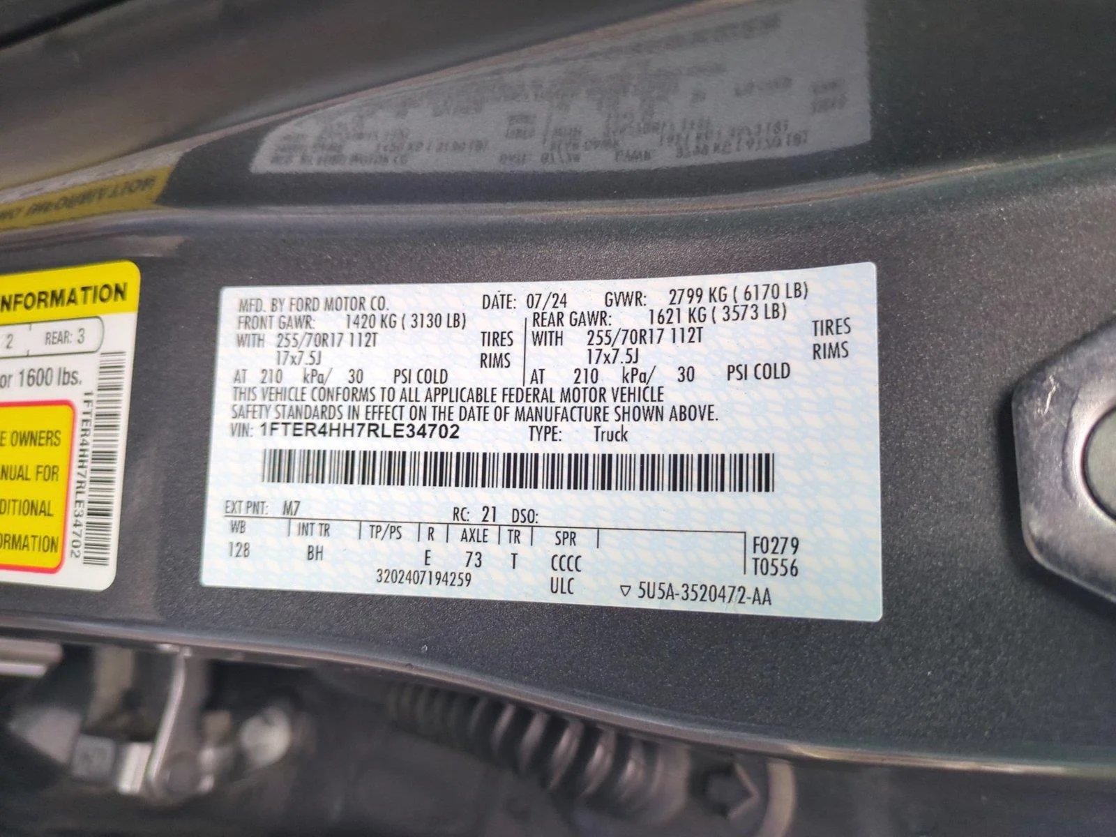 Used 2024 Carbonized Gray Metallic Ford XLT image 38