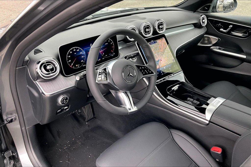 New 2026 Selenite Grey Metallic Mercedes-Benz C 300 image 6