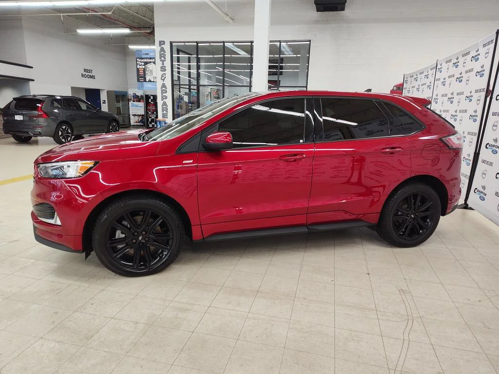 Certified Used 2024 Red Metallic Ford ST Line image 4