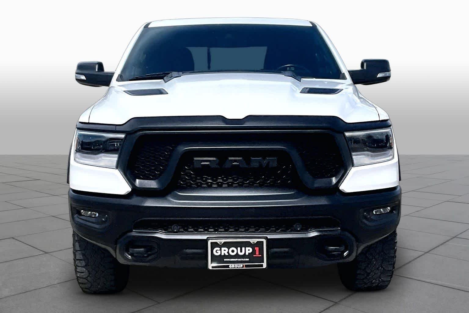 Used 2021 Bright White Clearcoat Ram Rebel image 4