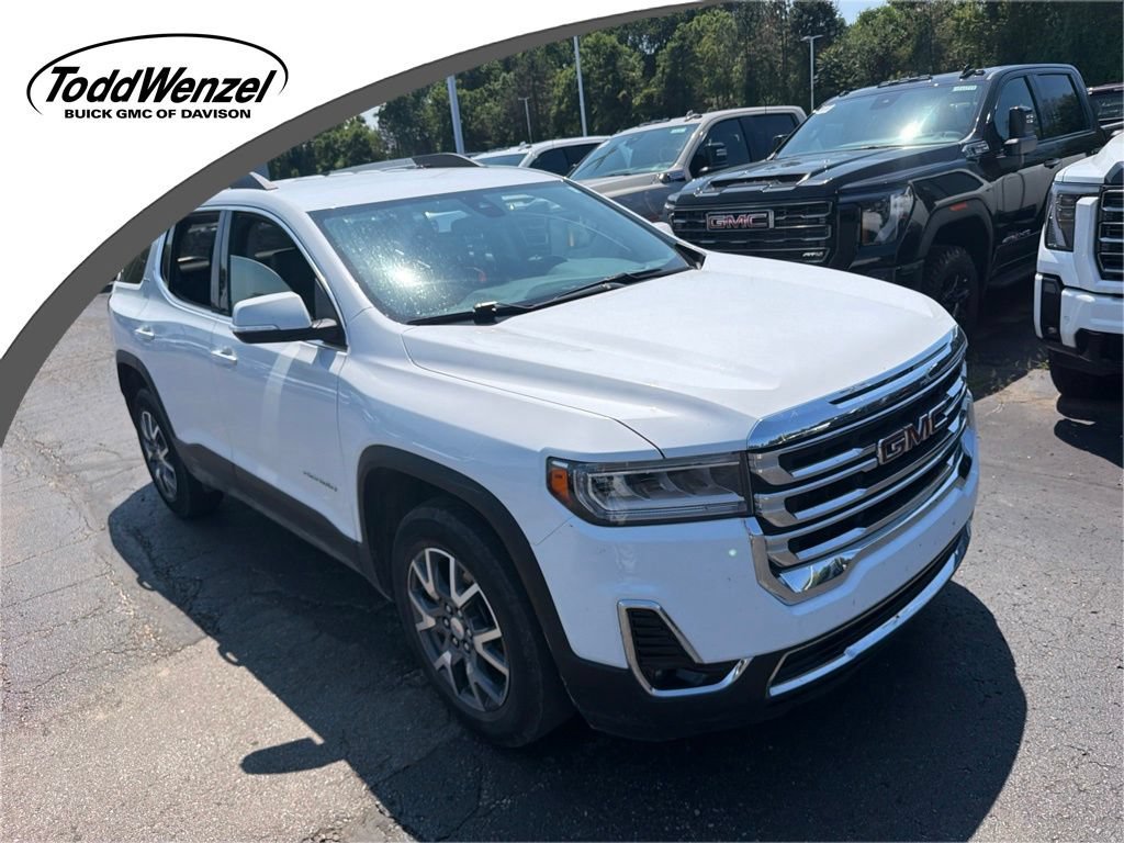 Used 2023 Summit White GMC SLT image 1