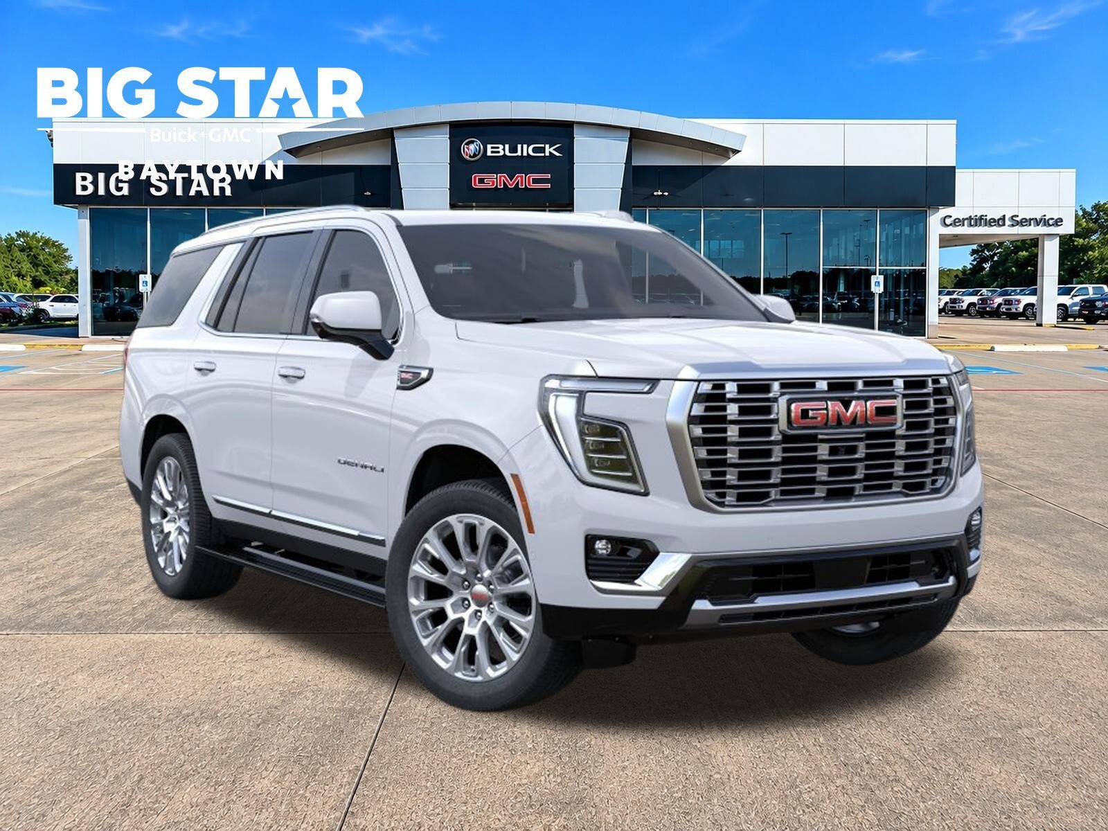 New 2026 Glacier White Tricoat GMC Denali image 1