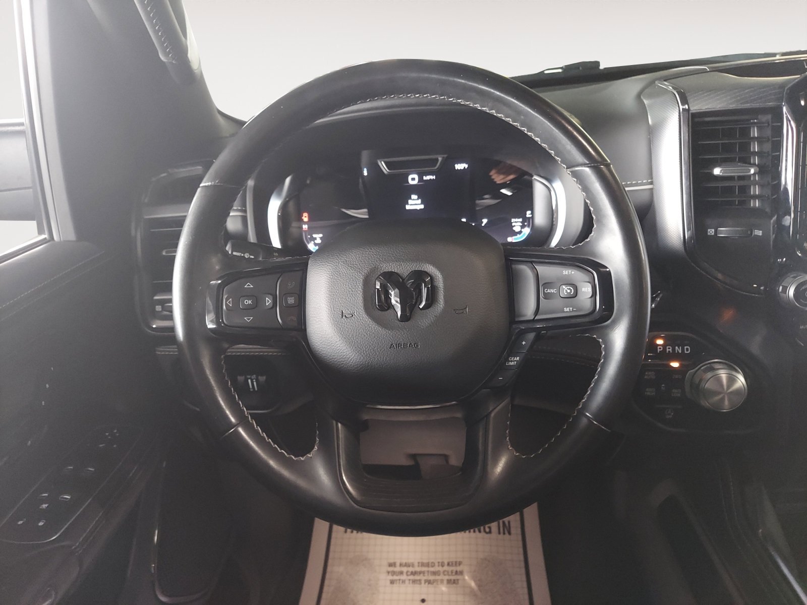 Used 2023 Granite Crystal Metallic Clearcoat Ram Limited image 13