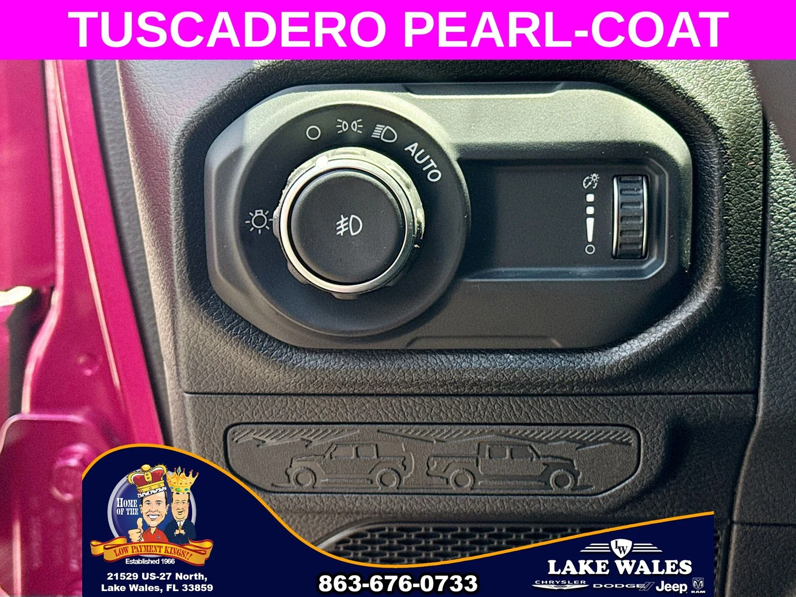 New 2026 Tuscadero Pearl-Coat Exterior Paint Jeep Sport S image 9