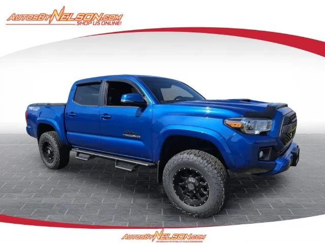 Used 2018 Blue Toyota TRD Sport image 1