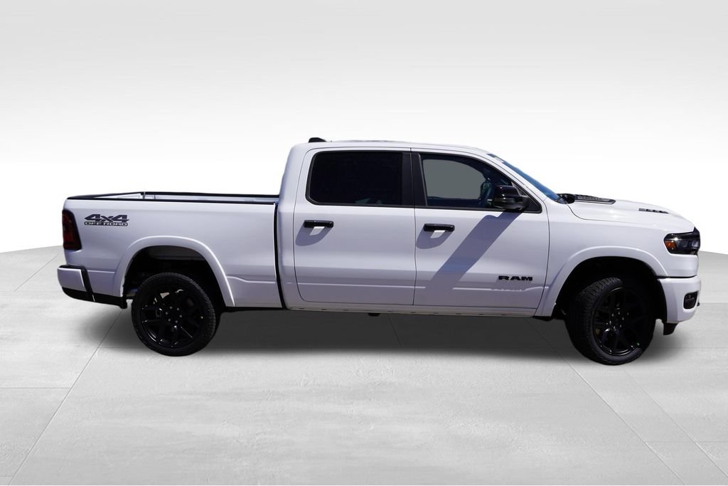 New 2026 Bright White Clear-Coat Exterior Paint RAM Laramie image 2