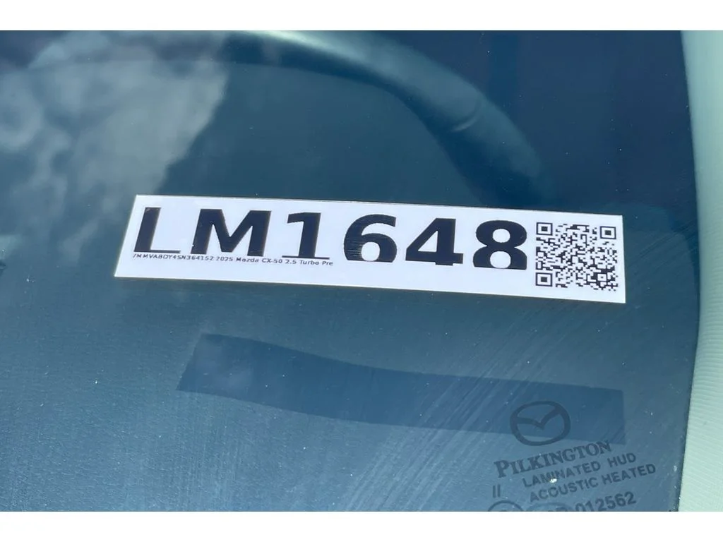 Used 2025 Ingot Blue Metallic Mazda 2.5 Turbo Premium Package image 56