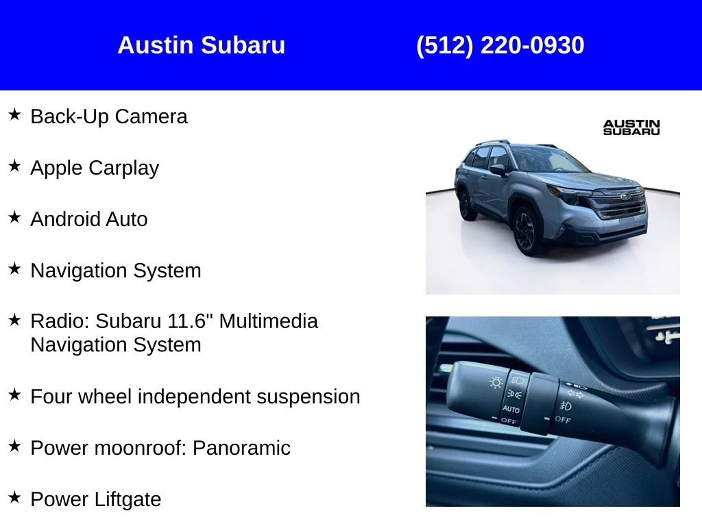New 2026 Silver Subaru Premium Hybrid image 9