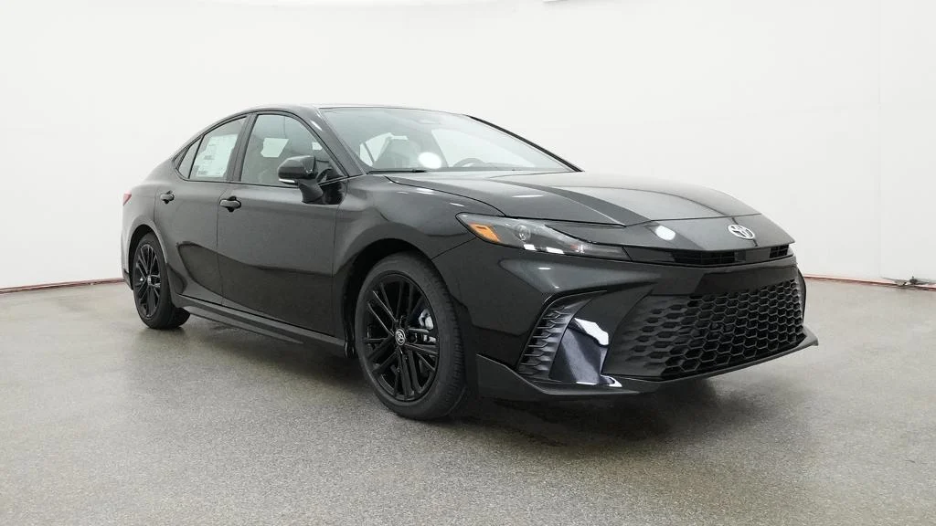 New 2026 Midnight Black Metallic Toyota SE image 9