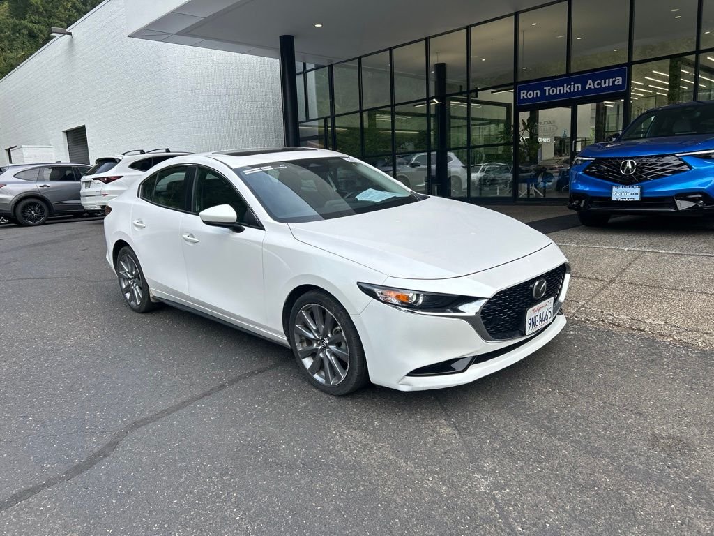 Used 2025 Snowflake White Pearl Mica Mazda 2.5 S Preferred Package image 1