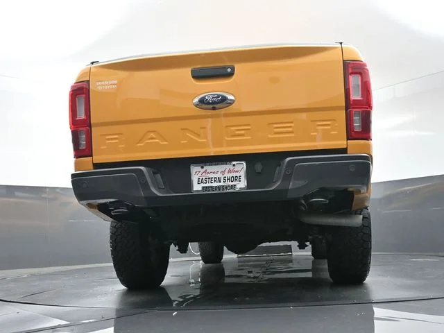 Used 2021 Orange Ford Lariat image 40