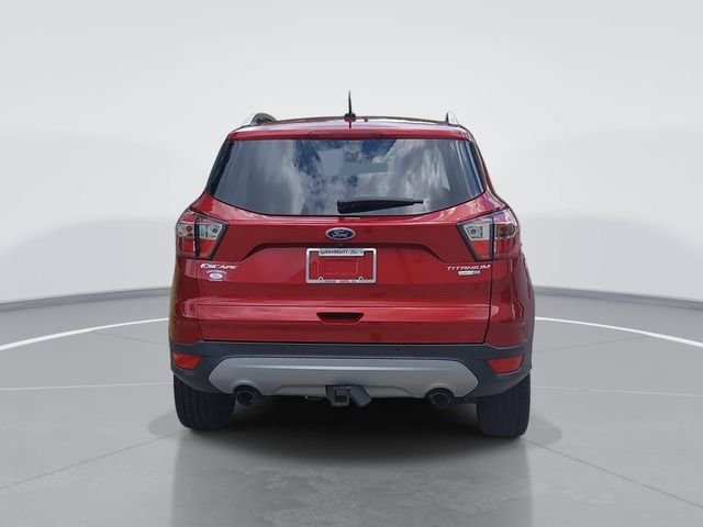 Used 2017 Red Ford Titanium image 4