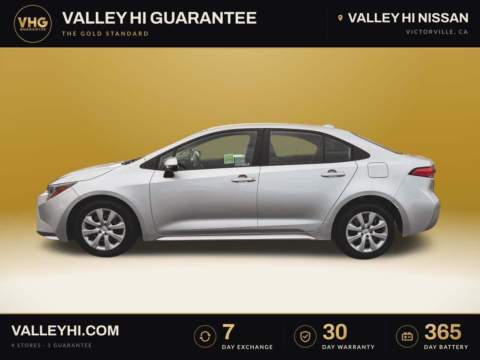 Used 2025 Silver Toyota LE image 4
