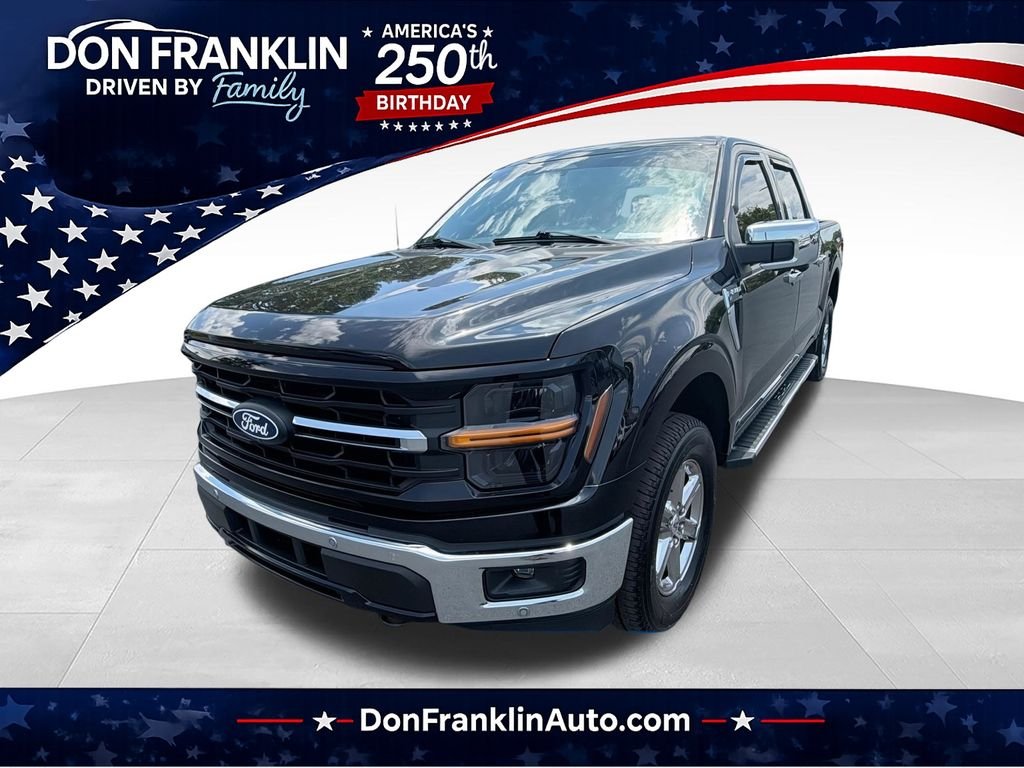 Used 2024 Black Ford XLT image 1