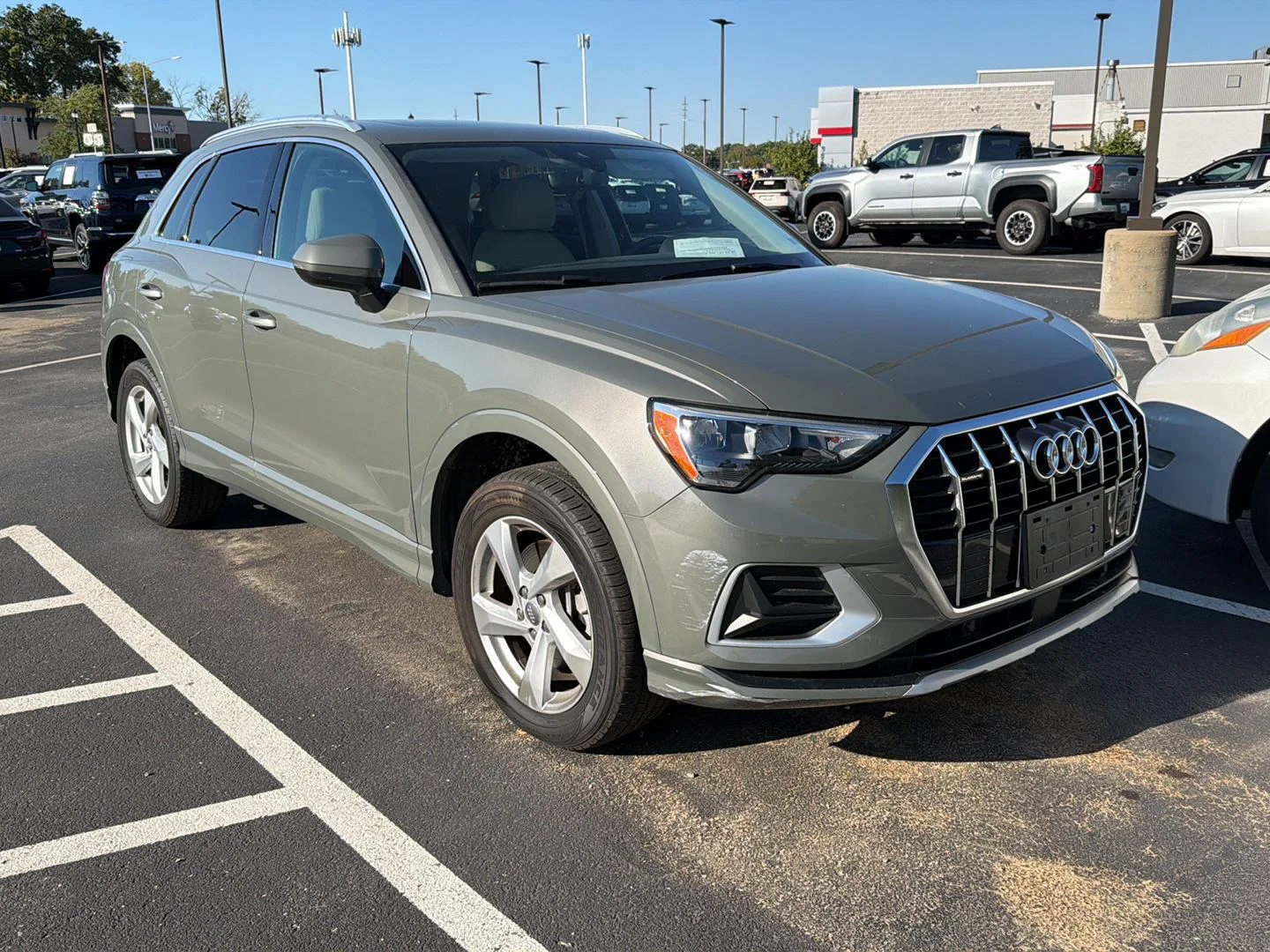 Used 2019 Nano Gray Metallic Audi Premium image 1