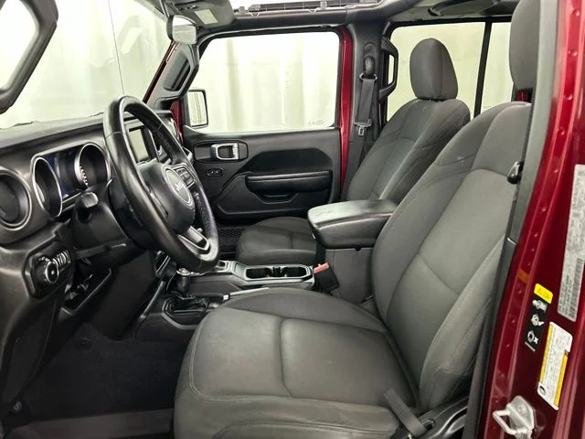 Used 2022 Red Jeep Unlimited Willys image 3