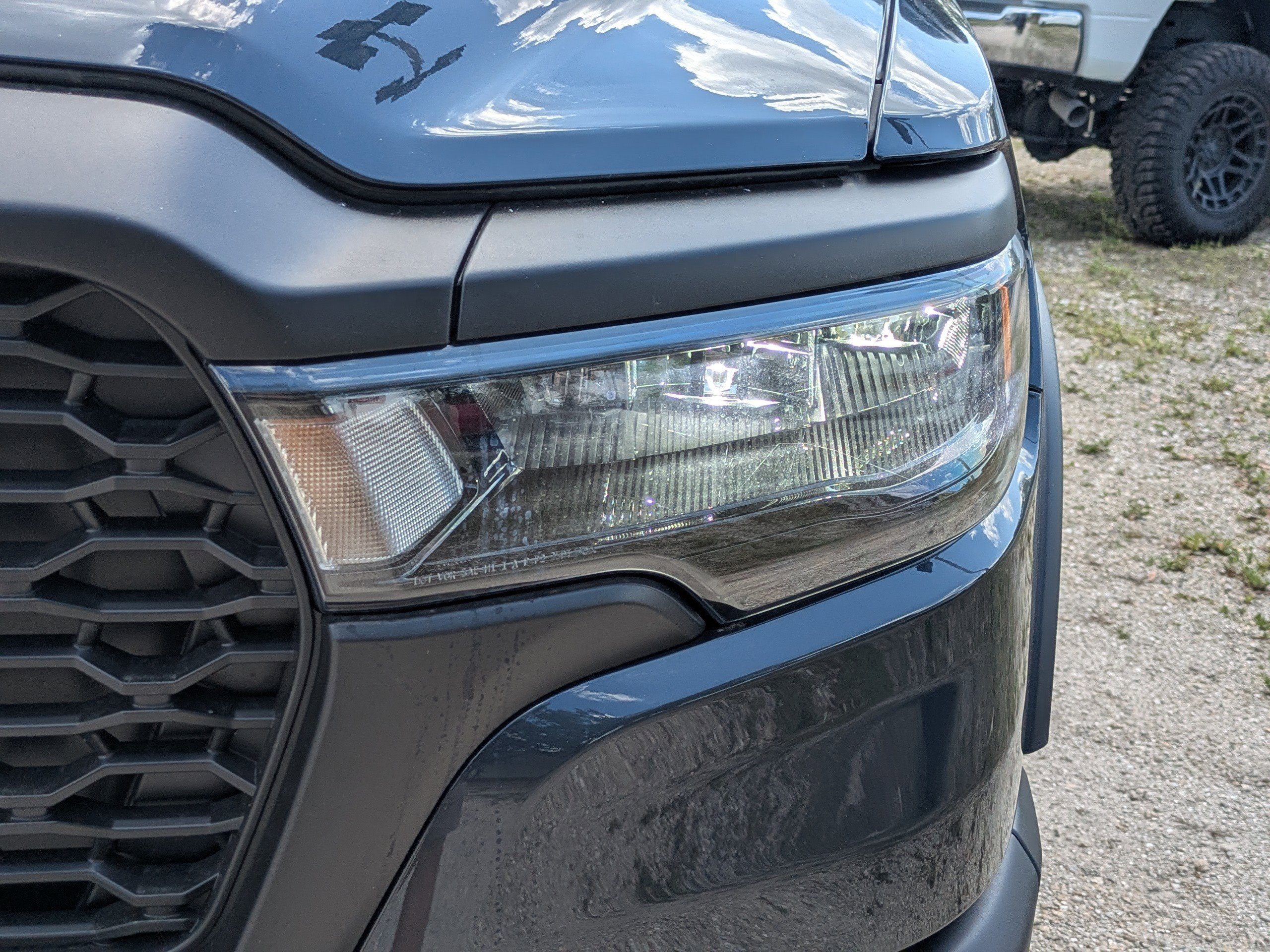 New 2026 Forged Blue Metallic Exterior Paint RAM Rebel image 8