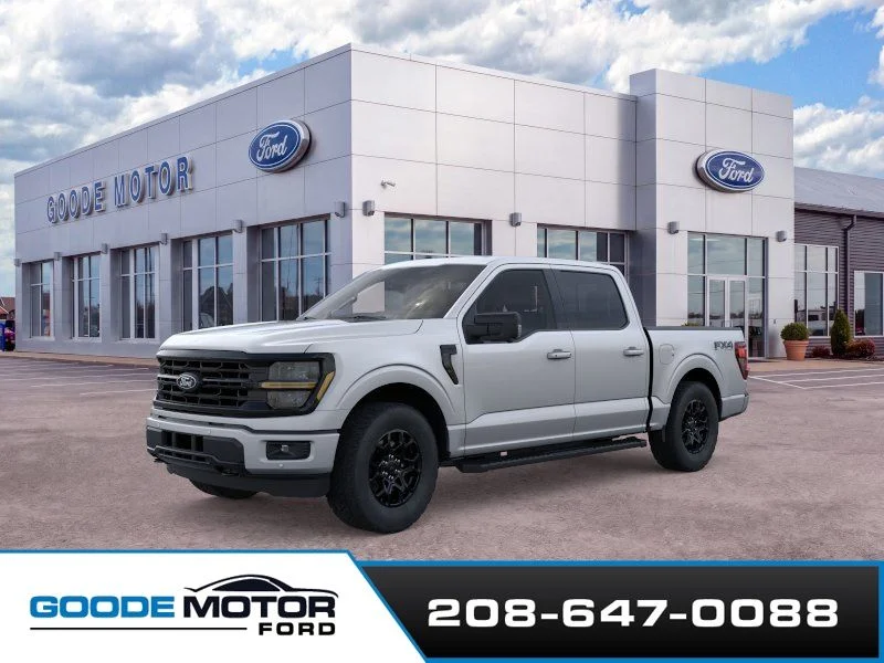 New 2026 Iconic Silver Metallic Ford XLT image 1