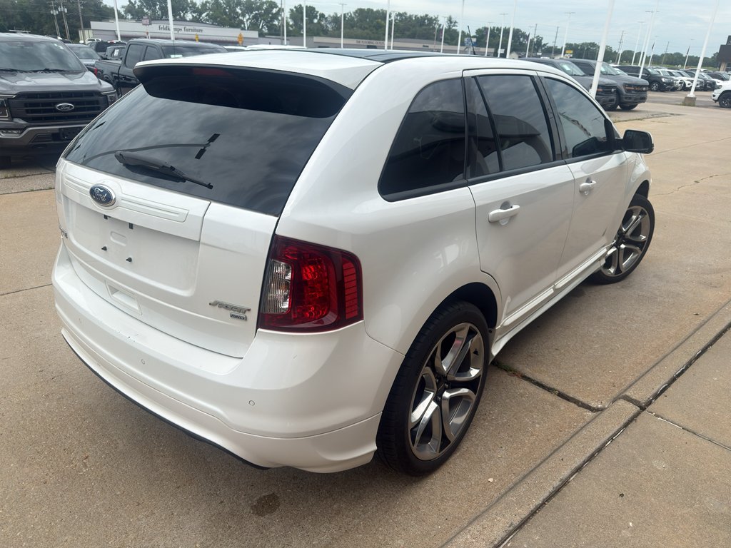 Used 2013 White Platinum Tri-Coat Metallic Ford Sport image 9