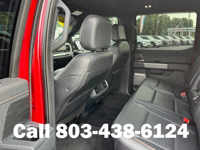 Used 2025 Rapid Red Metallic Tinted Clearcoat Ford Lariat image 10