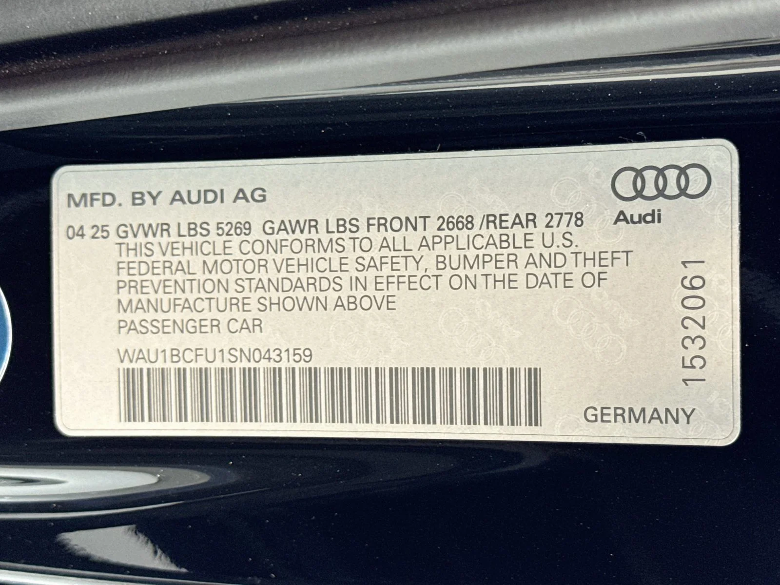 Used 2025 Black Audi Premium image 29