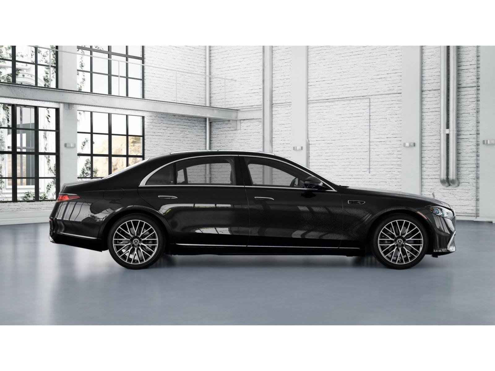 New 2027 Obsidian Black Metallic Mercedes-Benz S 580 image 2