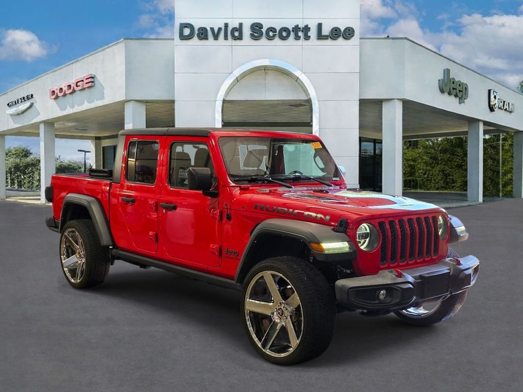 Used 2021 Red Jeep Rubicon image 3