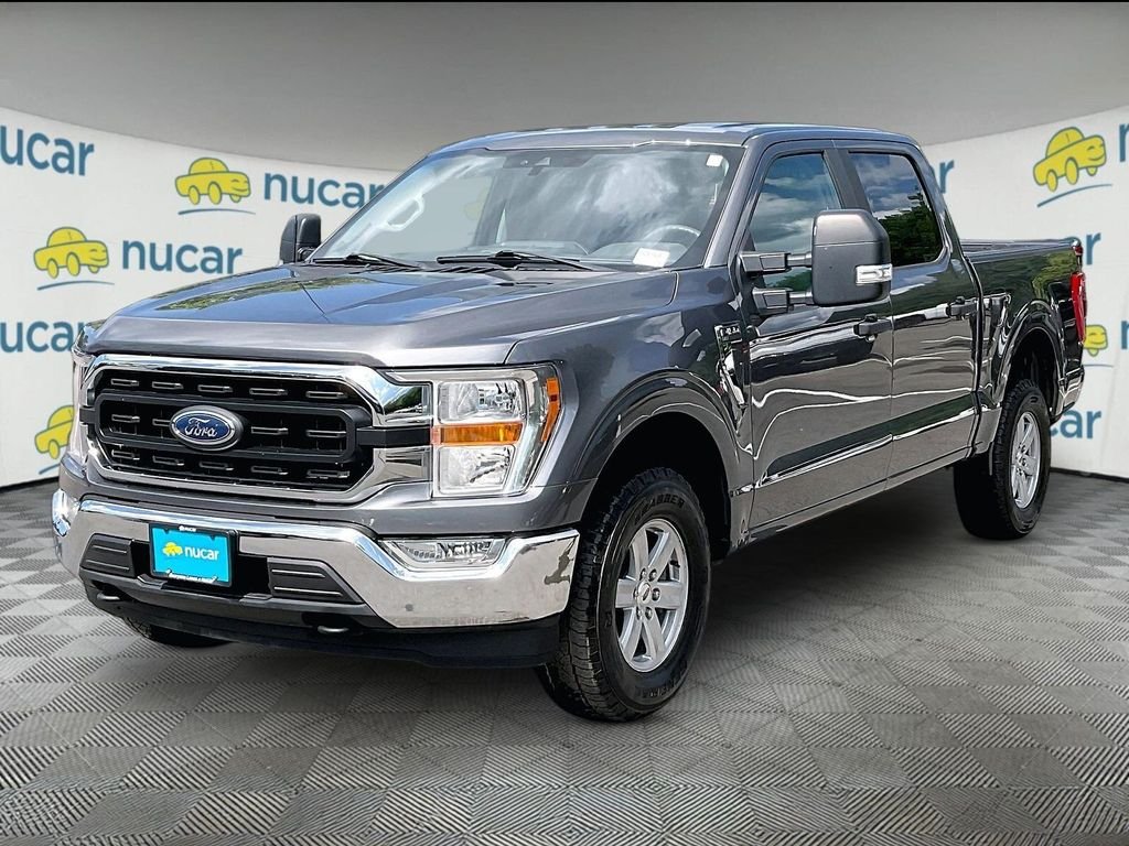 Used 2022 Gray Ford XLT image 3
