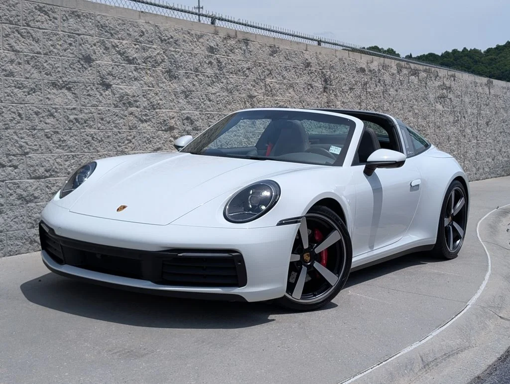 Used 2024 White Porsche Targa 4S image 1