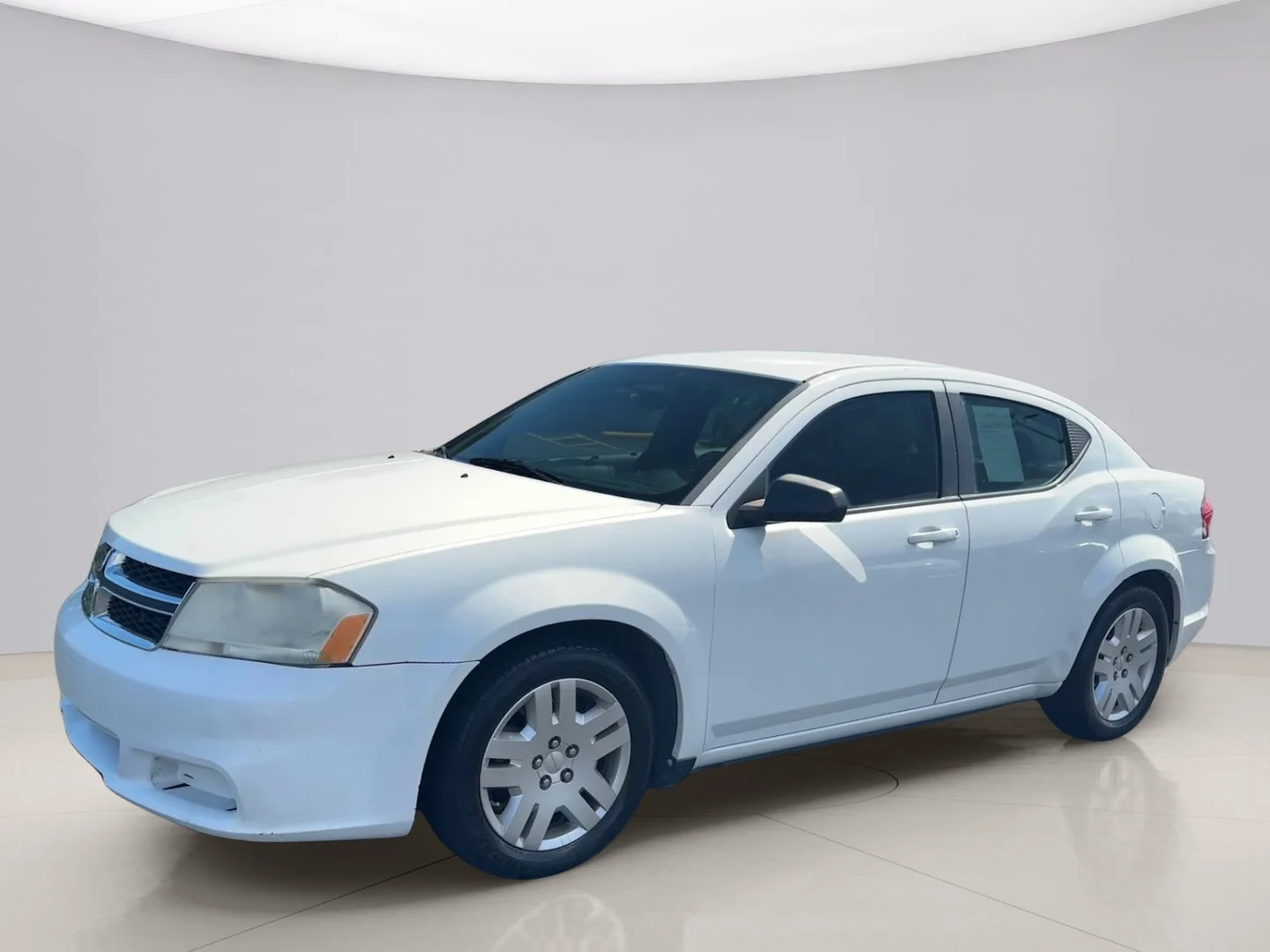 Used 2013 White Dodge SE image 1