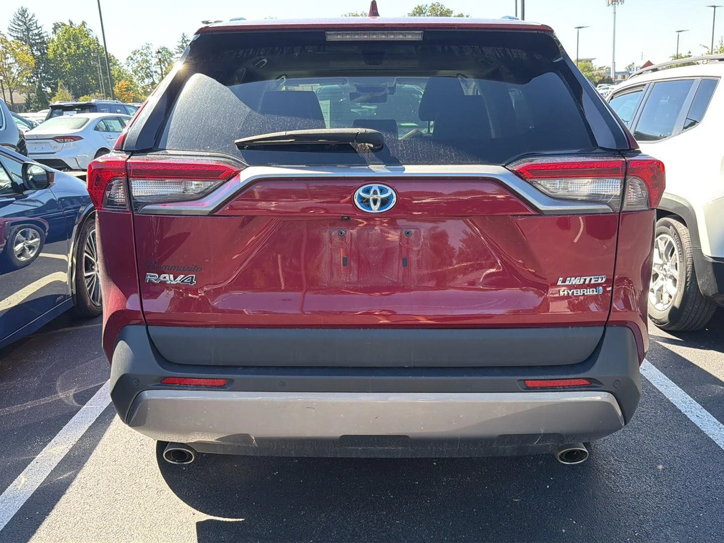 Used 2020 Ruby Flare Pearl Toyota Limited image 2