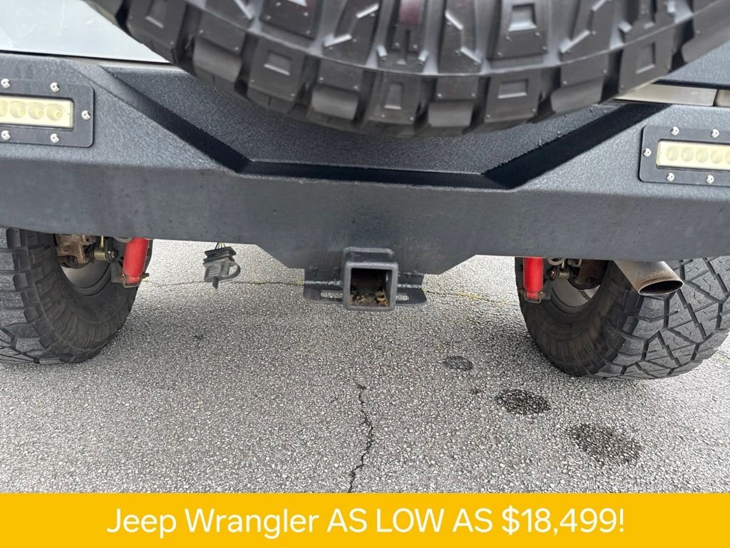 Used 2016 White Jeep Unlimited Sport image 8