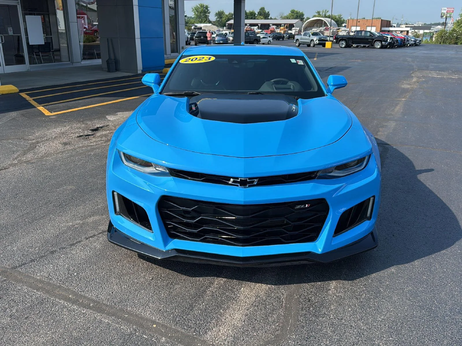 Used 2023 Rapid Blue Chevrolet ZL1 image 9