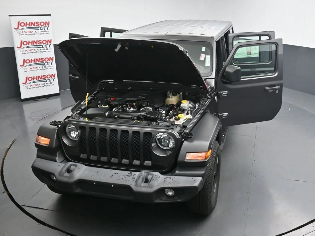 Used 2021 Gray Jeep Unlimited Sport image 37