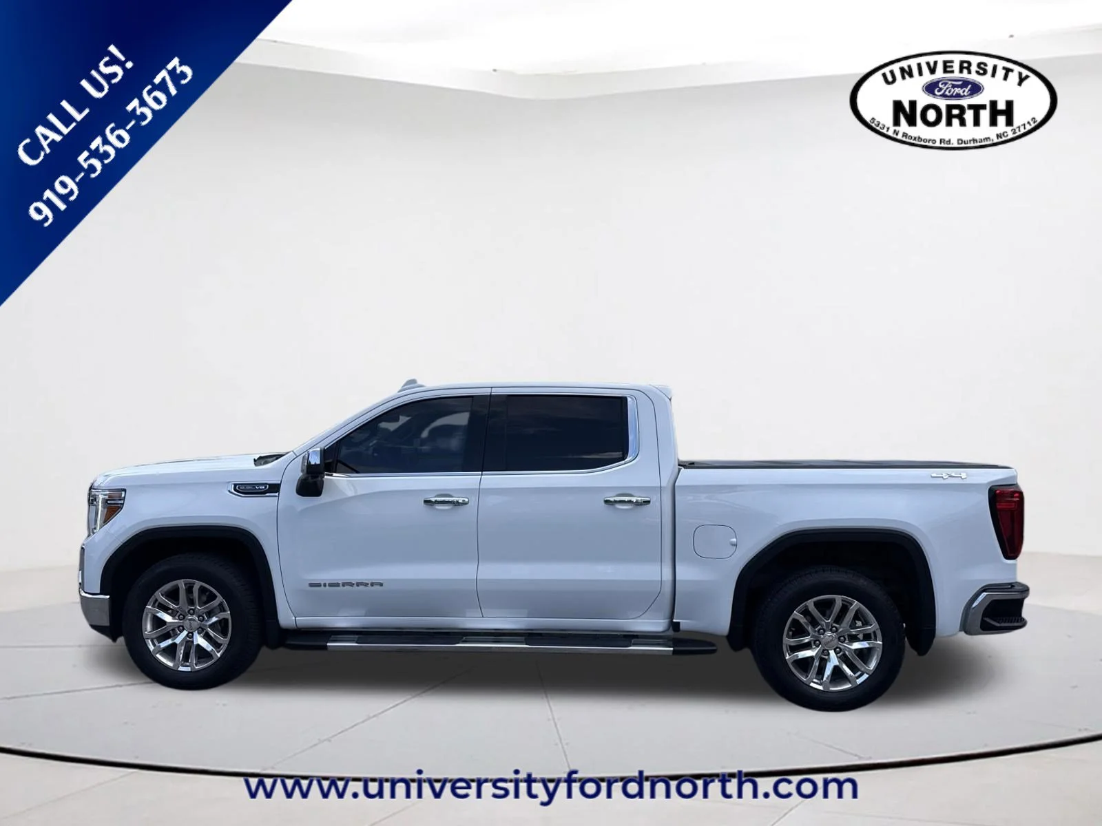 Used 2021 Summit White GMC SLT image 4