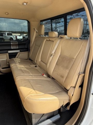 Used 2019 White Ford Lariat Crew Cab Long Bed DRW 4WD image 17